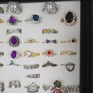 Any Ring For 15.00 Each Elegant Silver and Gold Gemstone Rings Collection